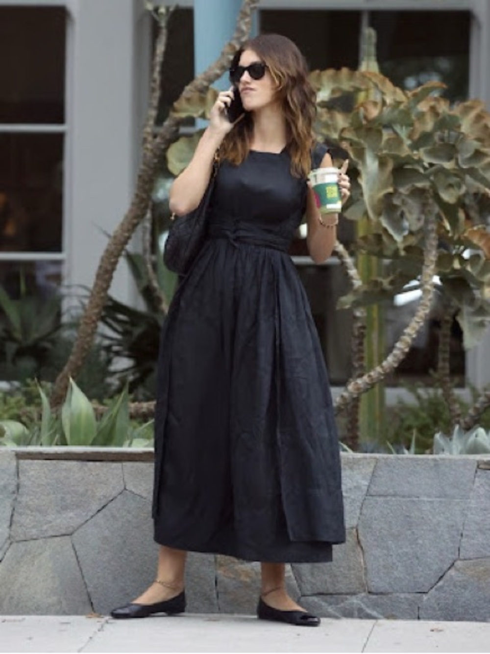 DÔEN Pacifica Dress in Black | L - Picture 13 of 16